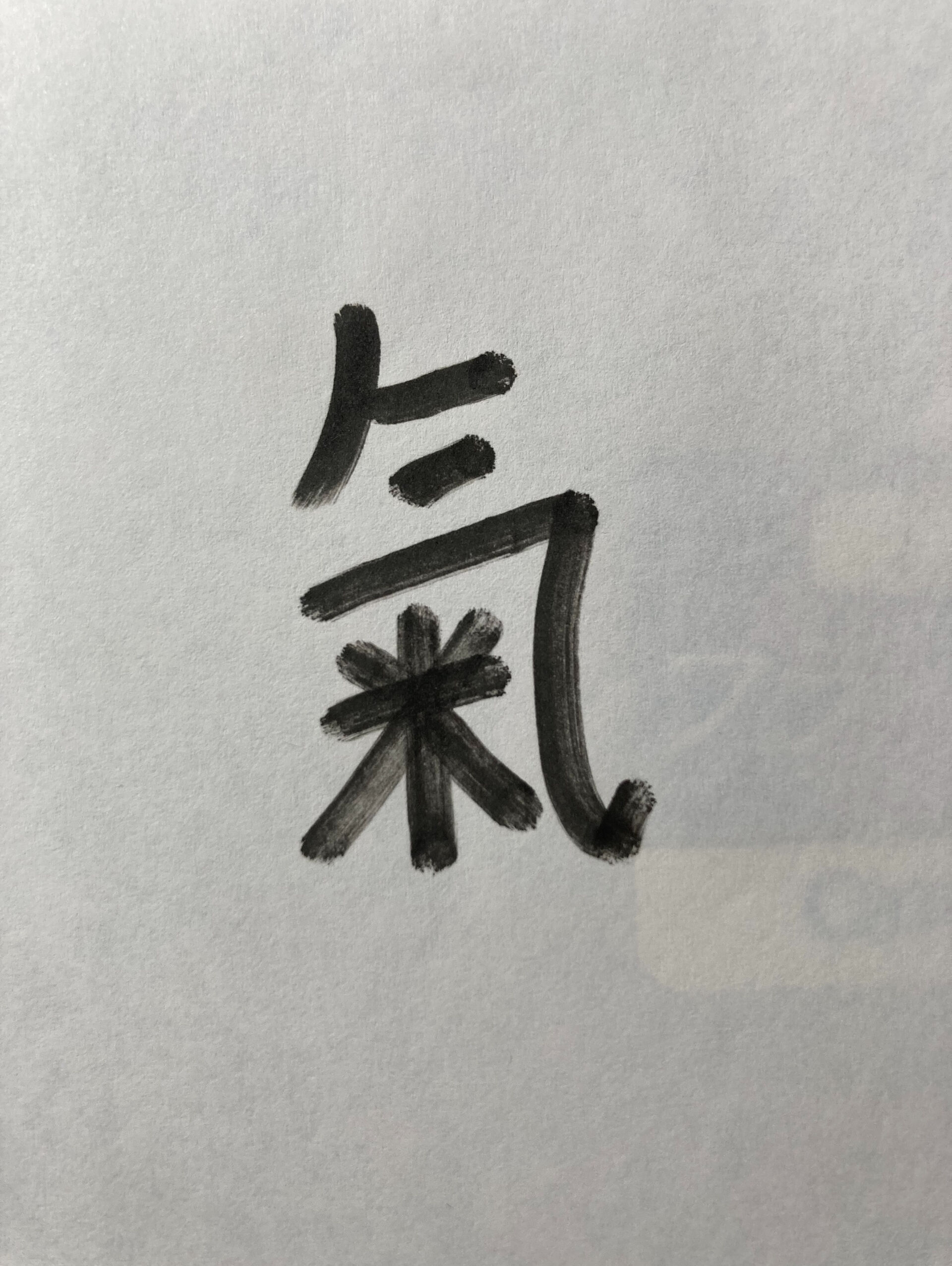 私達鍼灸師は「氣（き）」という言葉をよく使います